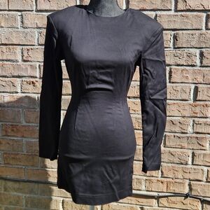 Beautiful Fitted Black Minidress NWT